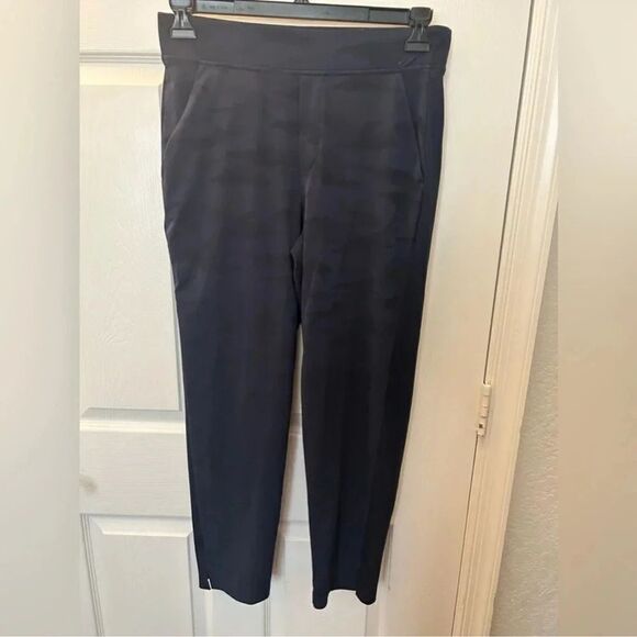 Athleta Brooklyn Ankle Pant Navy Joggers Size 8 - Picture 4 of 5